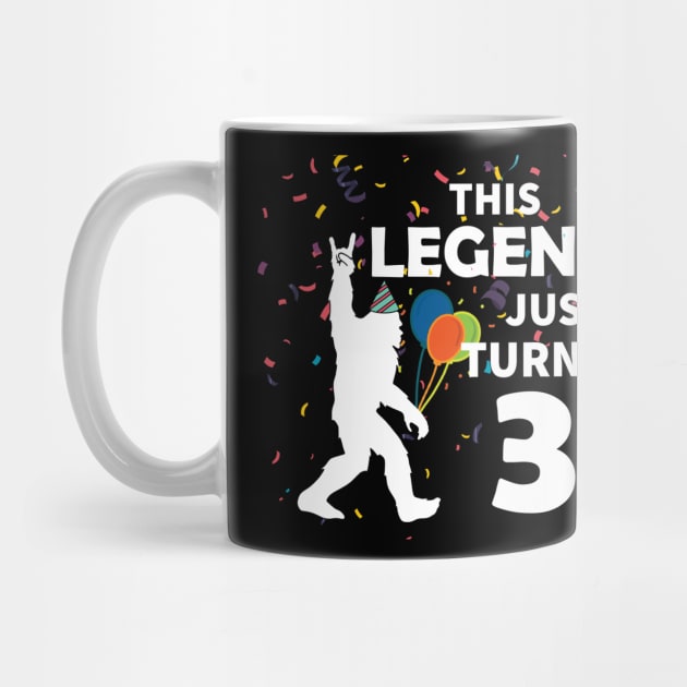 This legend just turned 3 a great birthday gift idea by JameMalbie